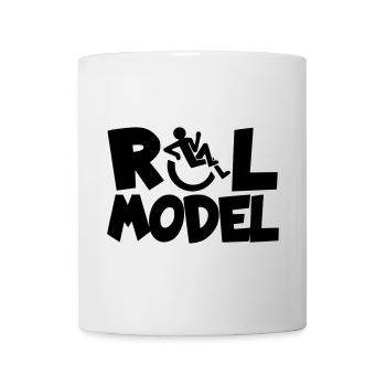 Every wheelchair user is a role model * - Mug - white - Front