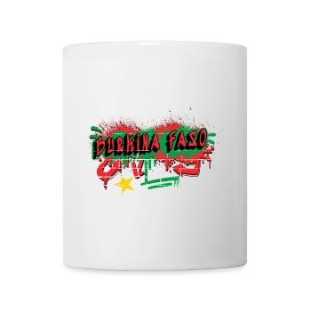 Burkina Faso graffiti design - Mug - white - Front