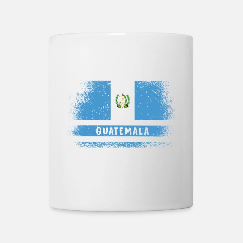 Drapeau du Guatemala - Mug blanc - blanc