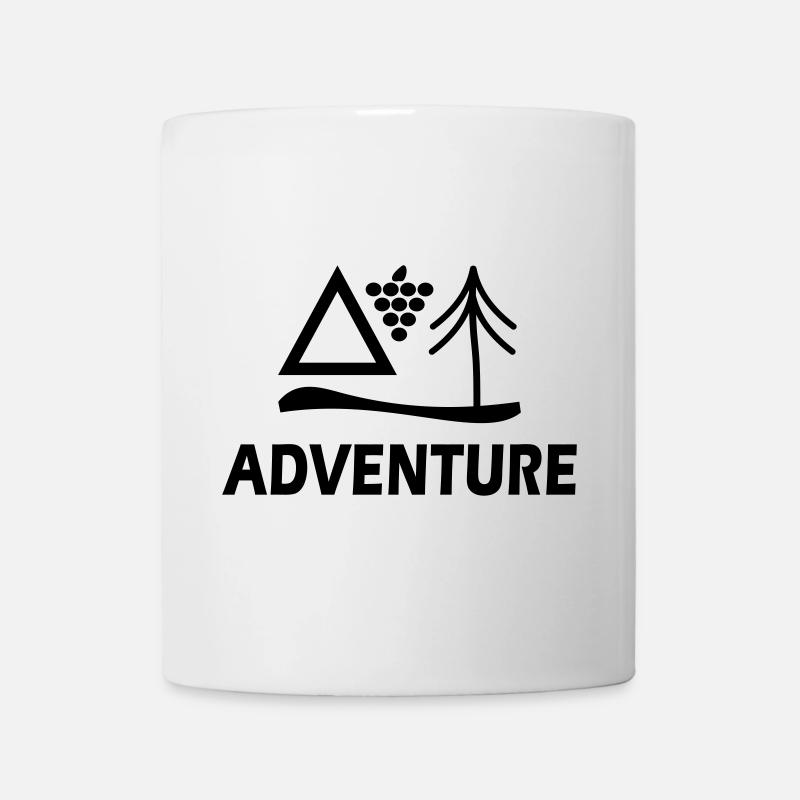 Aventure - Mug blanc - blanc