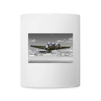 Beechcraft 18 - Mug blanc - blanc - Devant