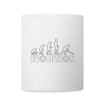 EVOLUTION HOCKEY Hallenhockey WM Meister Geschenk - Tasse - Weiß - Vorne