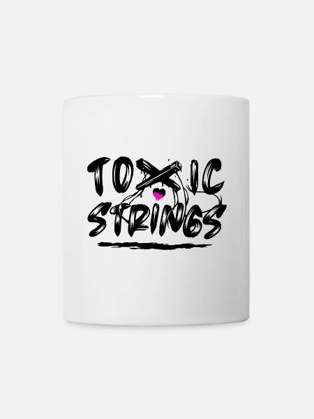 Cordes toxiques 2 Couleur - Mug blanc - blanc