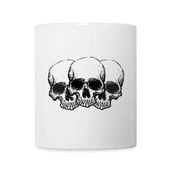 Crânes - Mug blanc - blanc - Devant