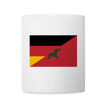 Deutschland Marokko - Tasse - Weiß - Vorne