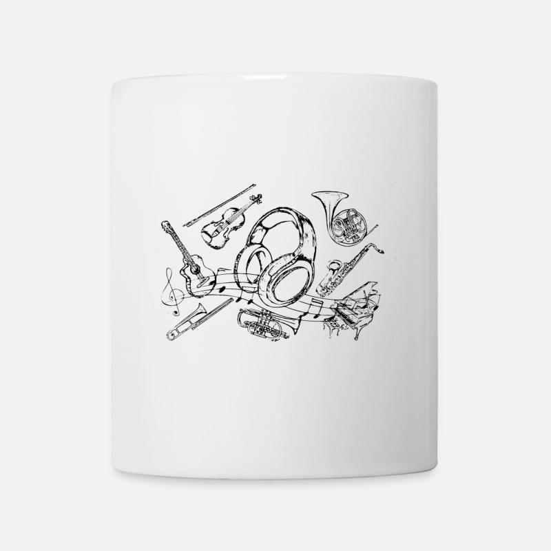 Musik - Tasse - Weiß