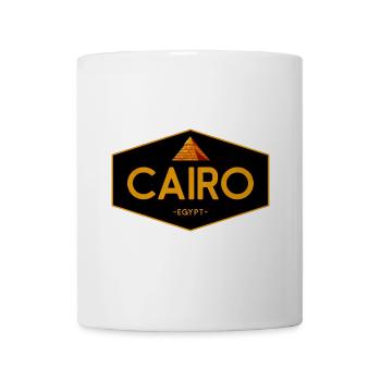 Kairo Ägypten Pyramide Icon - Tasse - Weiß - Vorne