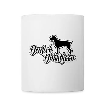 DEUTSCH DRAHTHAAR Hunderasse Jagdhunde Wilsigns - Tasse - Weiß - Vorne
