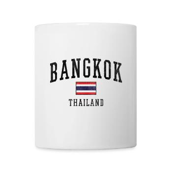 Thailand Flagge Minimalstreifen - Tasse - Weiß - Vorne