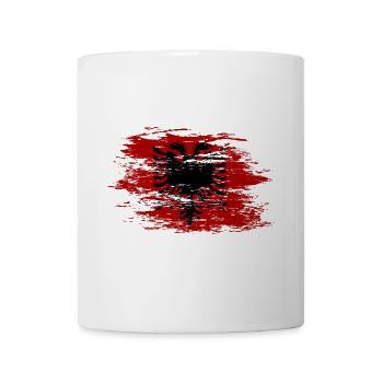 Albania used - Mug - white - Front