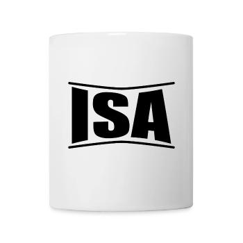 T-Shirt Isa T-Shirt Geschenkidee - Tasse - Weiß - Vorne