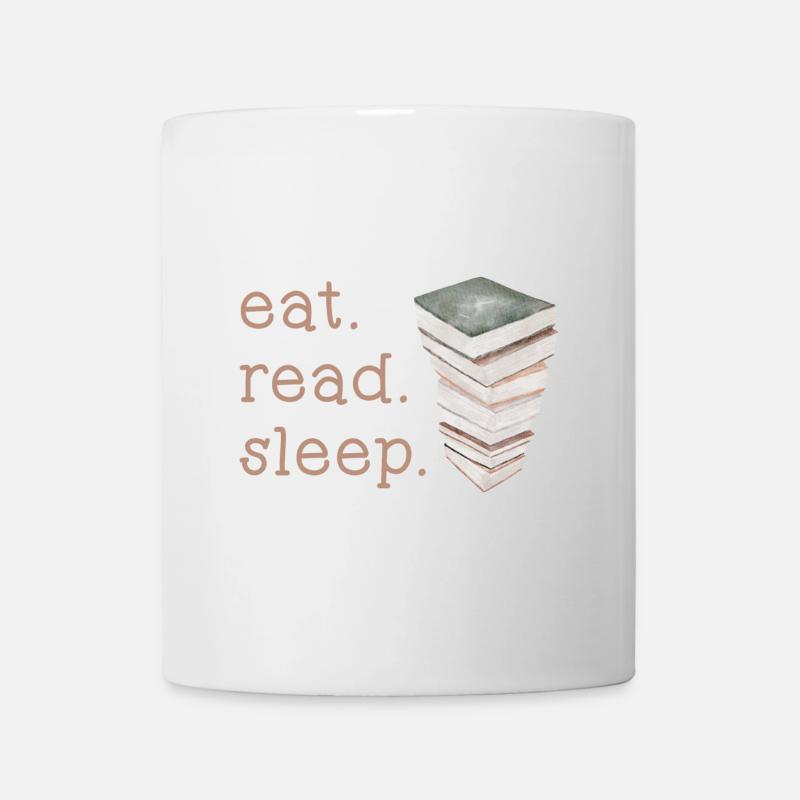 eat.read.sleep - Mug - white