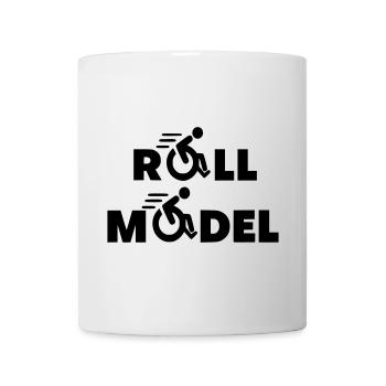 Jeder Rollstuhlfahrer ist ein Vorbild * - Tasse - Weiß - Vorne