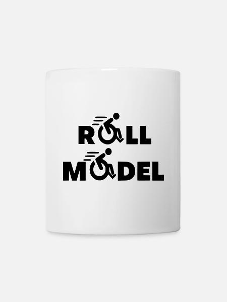 Jeder Rollstuhlfahrer ist ein Vorbild * - Tasse - Weiß