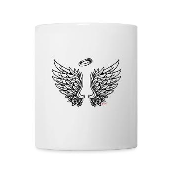 Wings Wings Angel Wings Flying - Mug - white - Front