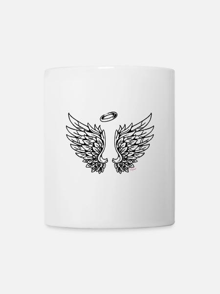 Ailes Ailes d’ange Ailes volantes - Mug blanc - blanc