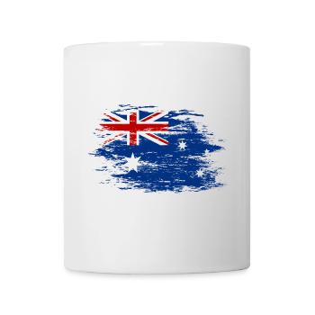 Australia flag used - Mug - white - Front