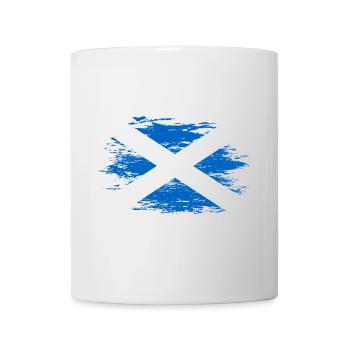 Scotland flag used - Mug - white - Front