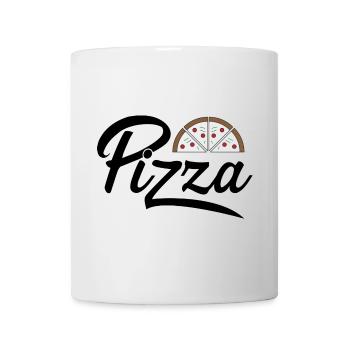 Pizza - Mug blanc - blanc - Devant