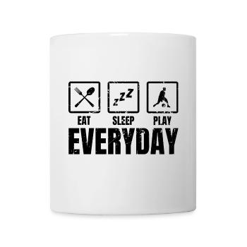 Manger dormir Jouer au basketball - Mug blanc - blanc - Devant