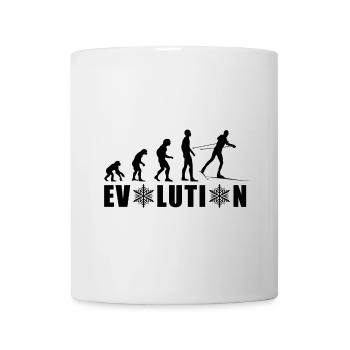 EVOLUTION SKI DE FOND Biathlon Combiné nordique - Mug blanc - blanc - Devant