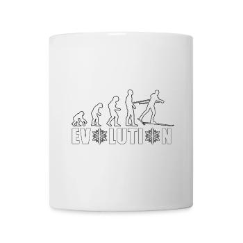 EVOLUTION SKI DE FOND Biathlon Combiné nordique - Mug blanc - blanc - Devant