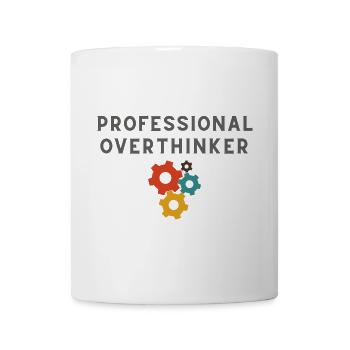 Professional Overthinker - Mug - white - Front