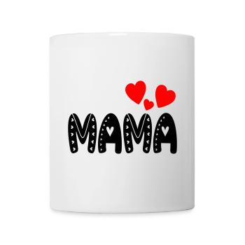 SCHRIFTZUG MAMA - MUTTERTAG GESCHENKIDEEN - Tasse - Weiß - Vorne