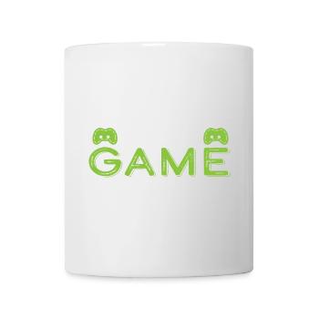 Ich unterbrach mein Spiel, um hier zu sein - Tasse - Weiß - Vorne