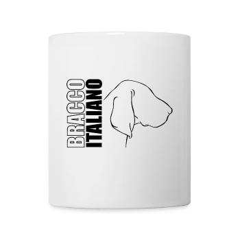 Bracco Italiano Profil Jagdhund Jagdhunde Wilsigns - Tasse - Weiß - Vorne