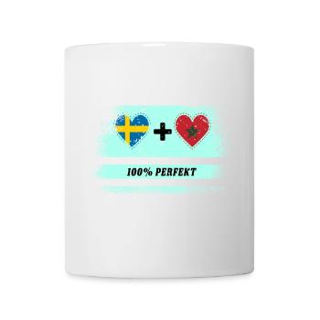 Morocco and Sweden 100% Perfect / Gift - Mug - white - Front
