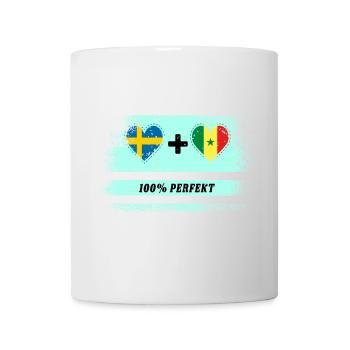 Senegal and Sweden 100% Perfect / Gift - Mug - white - Front