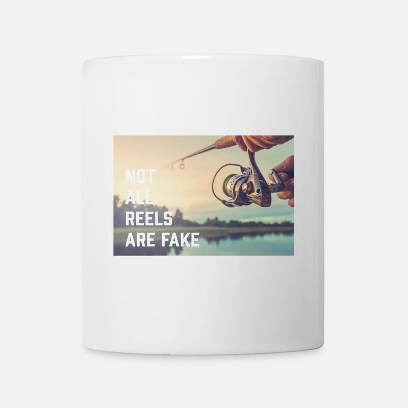 not all reels - Tasse - Weiß