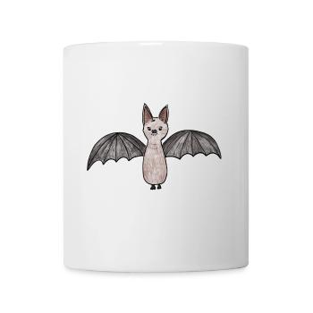 Bat Phantom Illustration - Mug - white - Front