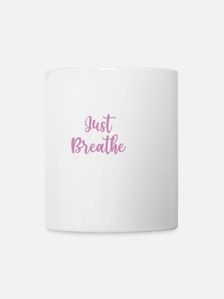 Yoga Geschenkidee - Namaste - Tasse - Weiß