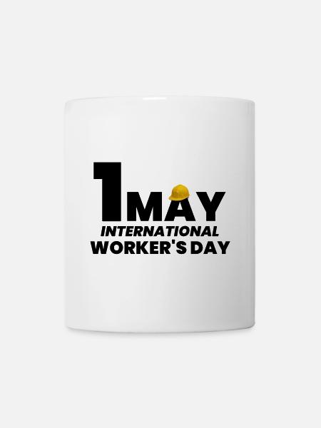 Labour Day, May 1 - Mug - white