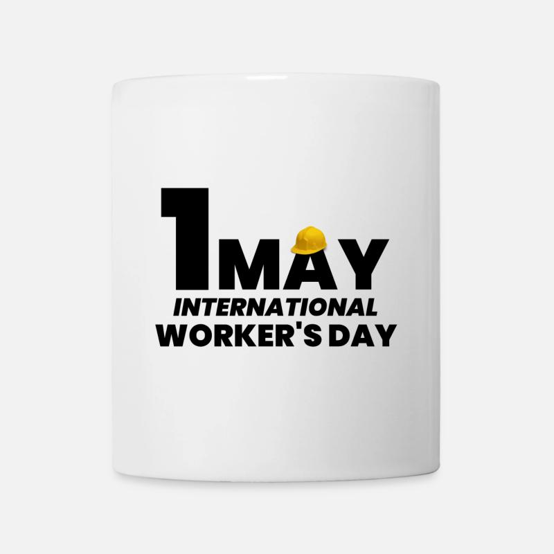 Tag der Arbeit, 1. Mai - Tasse - Weiß