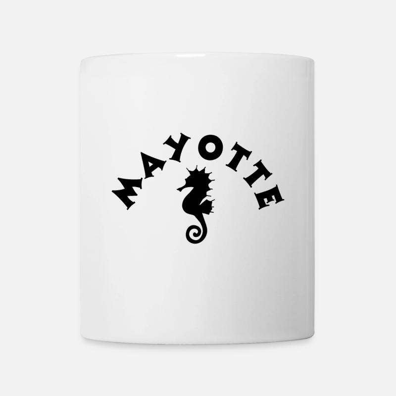 Mayotte, département Français, 976 - Mug blanc - blanc