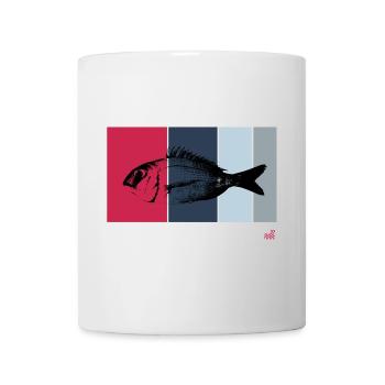 Dorade - Mug blanc - blanc - Devant