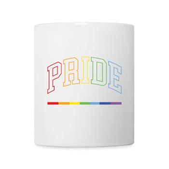 LGBTQ+ Stolz. Liebe ist Liebe - Tasse - Weiß - Vorne
