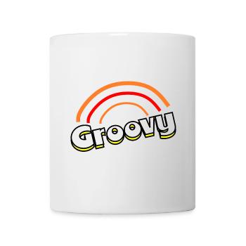 Groovy 70s - Mug - white - Front