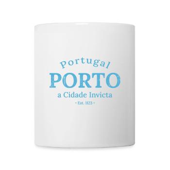 Porto a Cidade Invicta Logo - Mug blanc - blanc - Devant