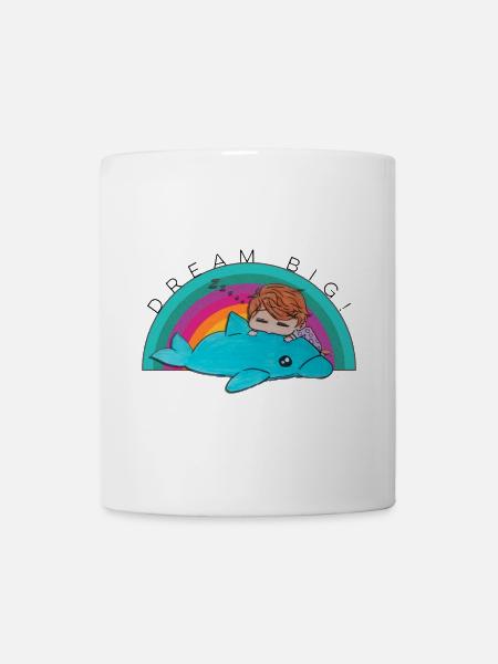 Pour de grands rêves - Mug blanc - blanc