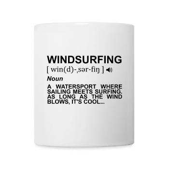 Windsurfing Dictionary - Mug - white - Front