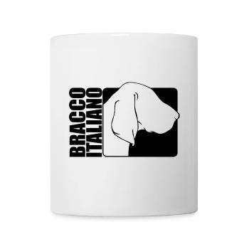 Bracco Italiano Profil Jagdhund Jagdhunde Wilsigns - Tasse - Weiß - Vorne