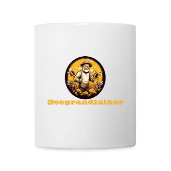 Grand-père d’abeille - Mug blanc - blanc - Devant
