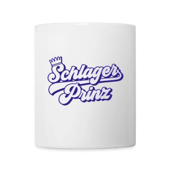 Schlager Prinz | Farben änderbar - Tasse - Weiß - Vorne