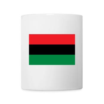 Flag of the UNIA - Pan African Alliance Africa - Mug - white - Front