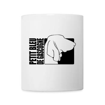 Petit Bleu de Gascogne Profil Chiens Chien Wilsigns - Mug blanc - blanc - Devant