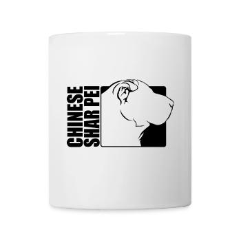Chinois Shar Pei Profil Chiens Chien Wilsigns - Mug blanc - blanc - Devant